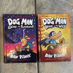 Dog Man Books by Dave Pilkey